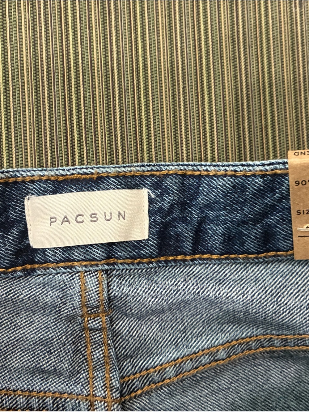PacSun Light Blue Relaxed Boyfriend Jeans Julieta 90s 24 relaxed leg NWT - Picture 4 of 10
